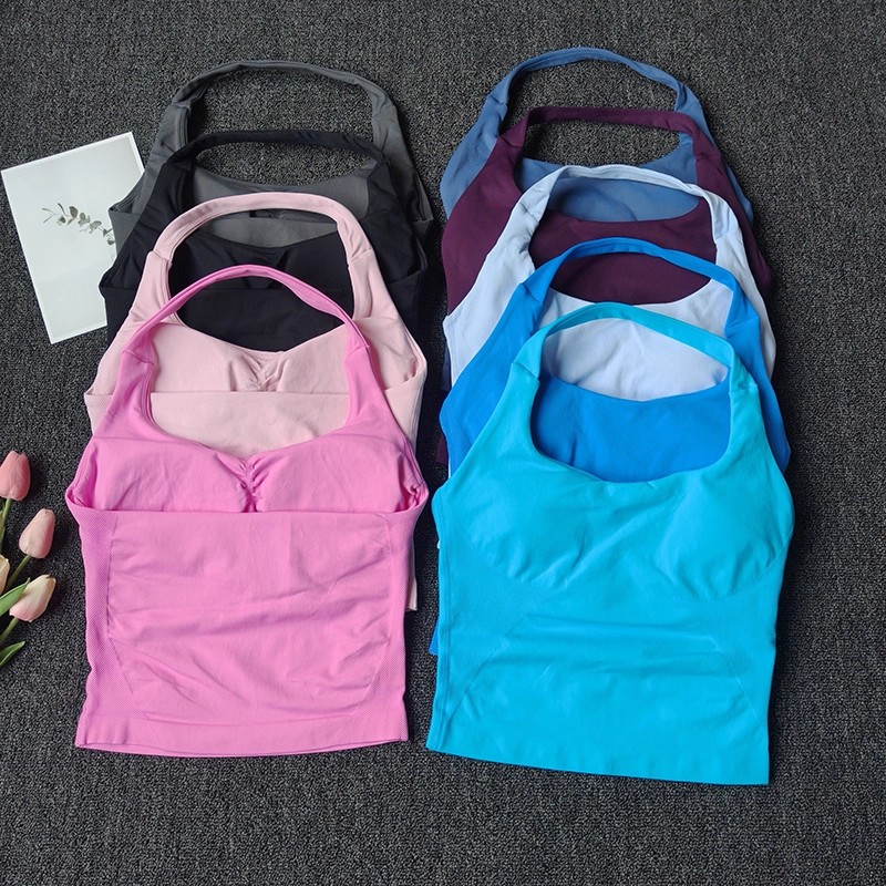 Women's Seamless Halter Top Sp - Suspender Tank Top ulasan dan harga