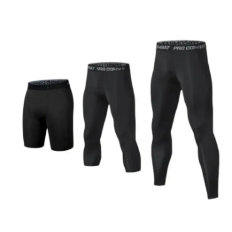 2026 Men's Cool Dry Leggings S - Compression Shorts Athletes ulasan dan harga