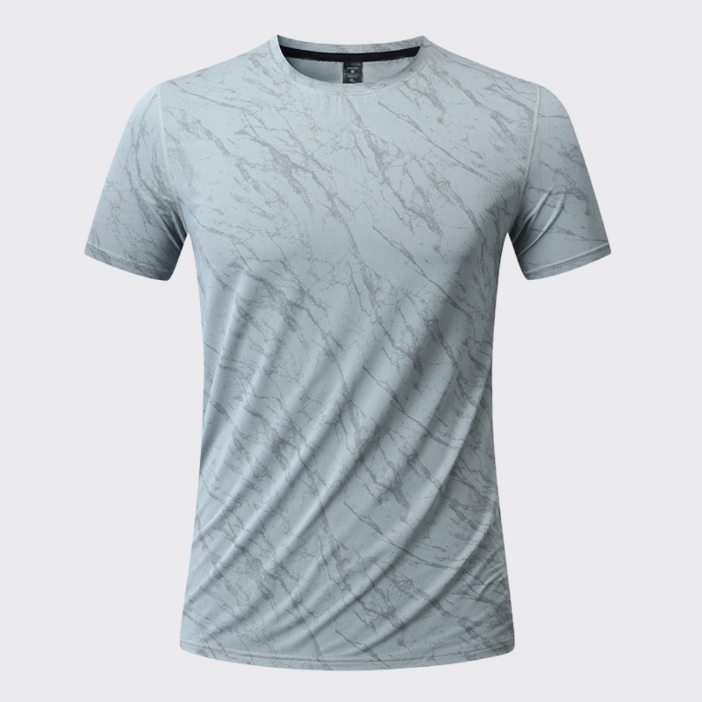 Summer Men's Quick-Dry Fitness - T Shirt Tight Fit ulasan dan harga