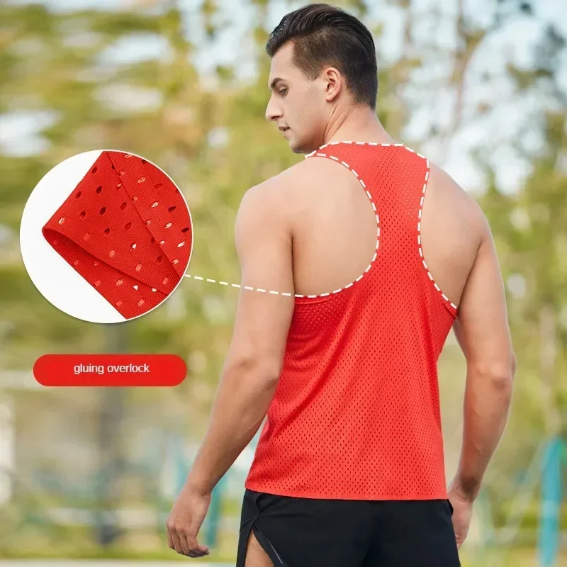 Men Running Tank Top Sleeveles - Sleeveless Undershirt ulasan dan harga