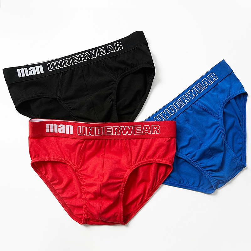 Cotton Briefs Mens Comfortable - Boxer Brief Pack Cotton ulasan dan harga